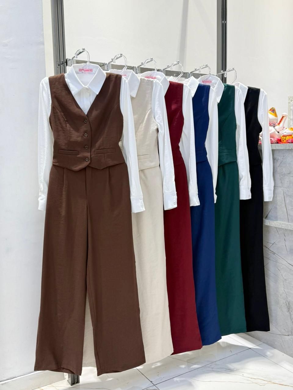 Trijunto colete, camisa e calça Ref:372