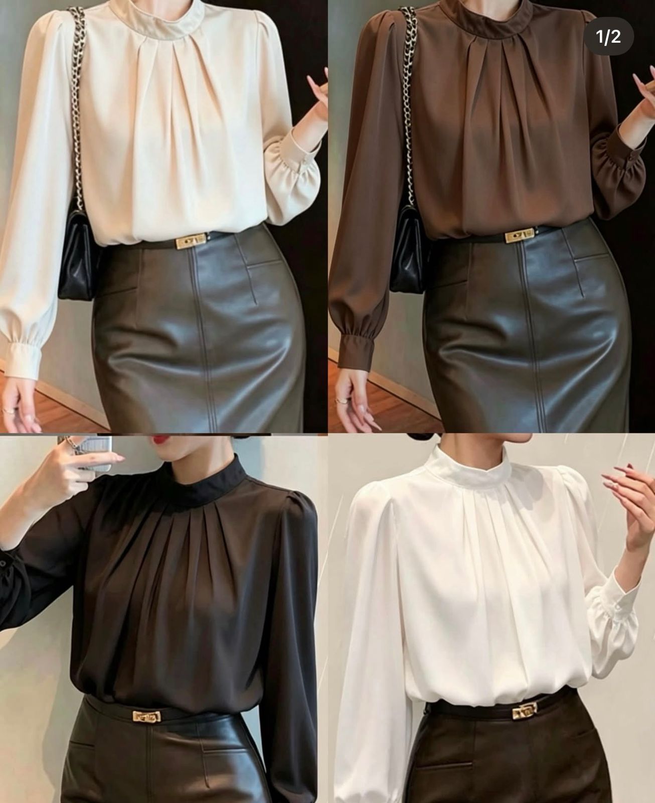 Blusa manga longa Ref:78